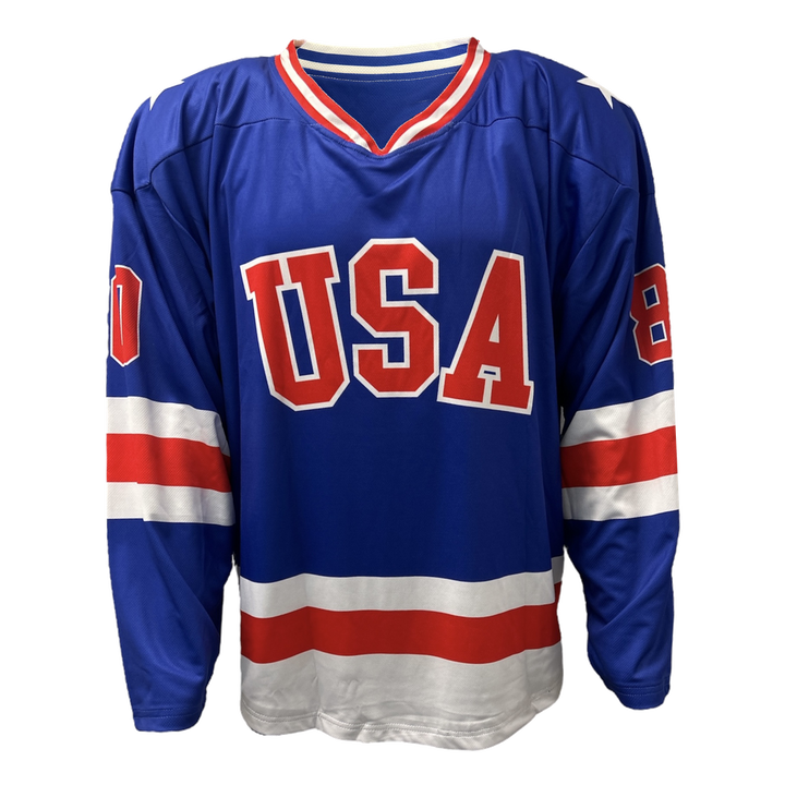 USA Hockey Miracle on Ice 1980 Jersey with Reversible Design