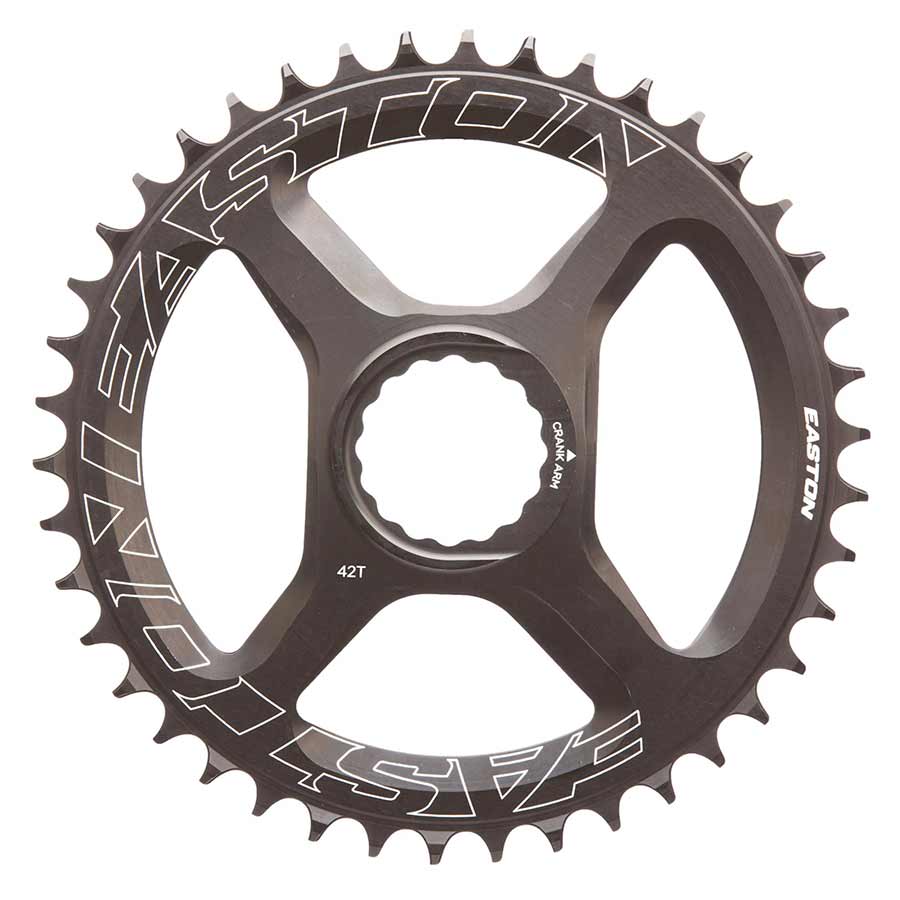 Easton, Direct Mount Narrow/Wide, 42T Chainring, 10/11sp, BCD: Direct Mount, Aluminium, Black