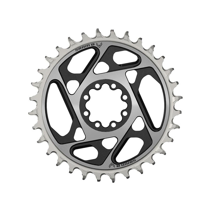 0mm Offset, Chainring, Teeth: 32, Speed: 12, BCD: Direct Mount, Aluminum, Black