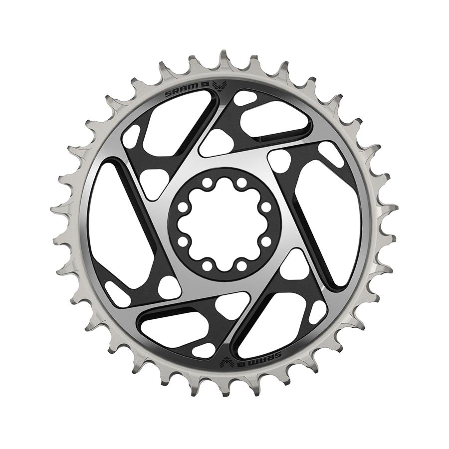 3mm Offset, Chainring, Teeth: 34, Speed: 12, BCD: Direct Mount, Aluminum, Black