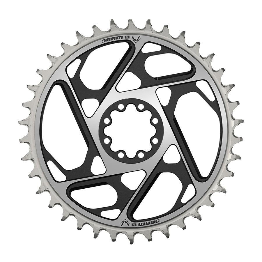 3mm Offset, Chainring, Teeth: 38, Speed: 12, BCD: Direct Mount, Aluminum, Black