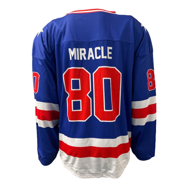 USA Hockey Miracle on Ice 1980 Jersey with Reversible Design