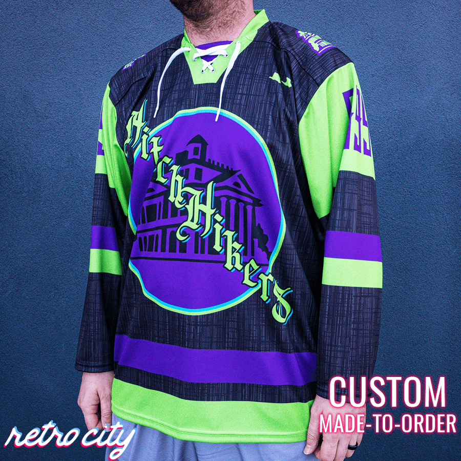 Haunted Mansion Hockey Jersey with Custom Personalization