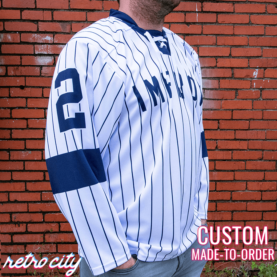 Jerry Seinfeld Custom Hockey Jersey with Personalization