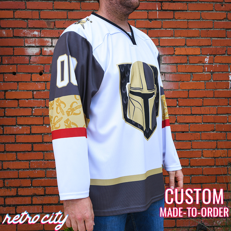 Mando Bounty Hunter Hockey Jersey for Customization