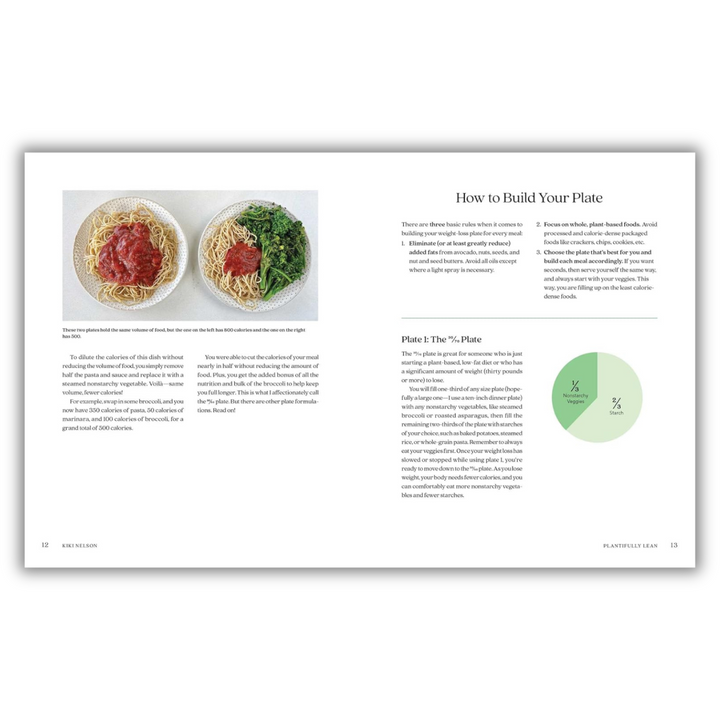 Plantifully Lean: 125+ Simple and Satisfying Plant-Based Recipes for Health and Weight Loss Spiral Bound