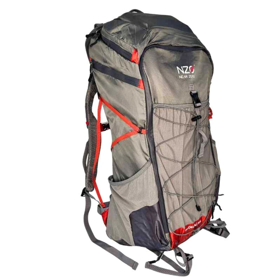 Near Zero Outdoor Gear THE DEAN™ Hiking Backpack 55L - Adjustable Torso