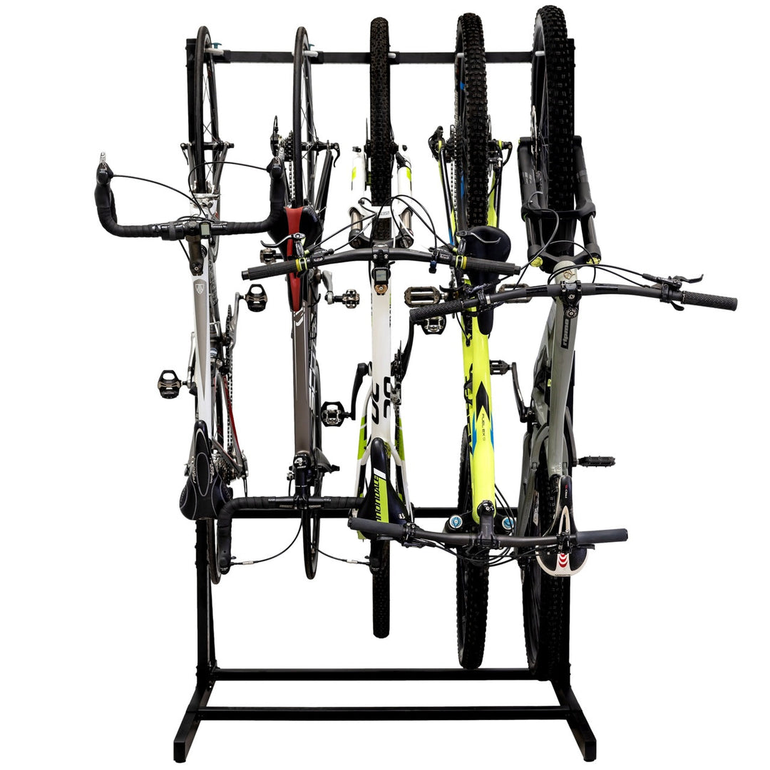 StoreYourBoard Freestanding G-Bike | Holds 5 Bikes