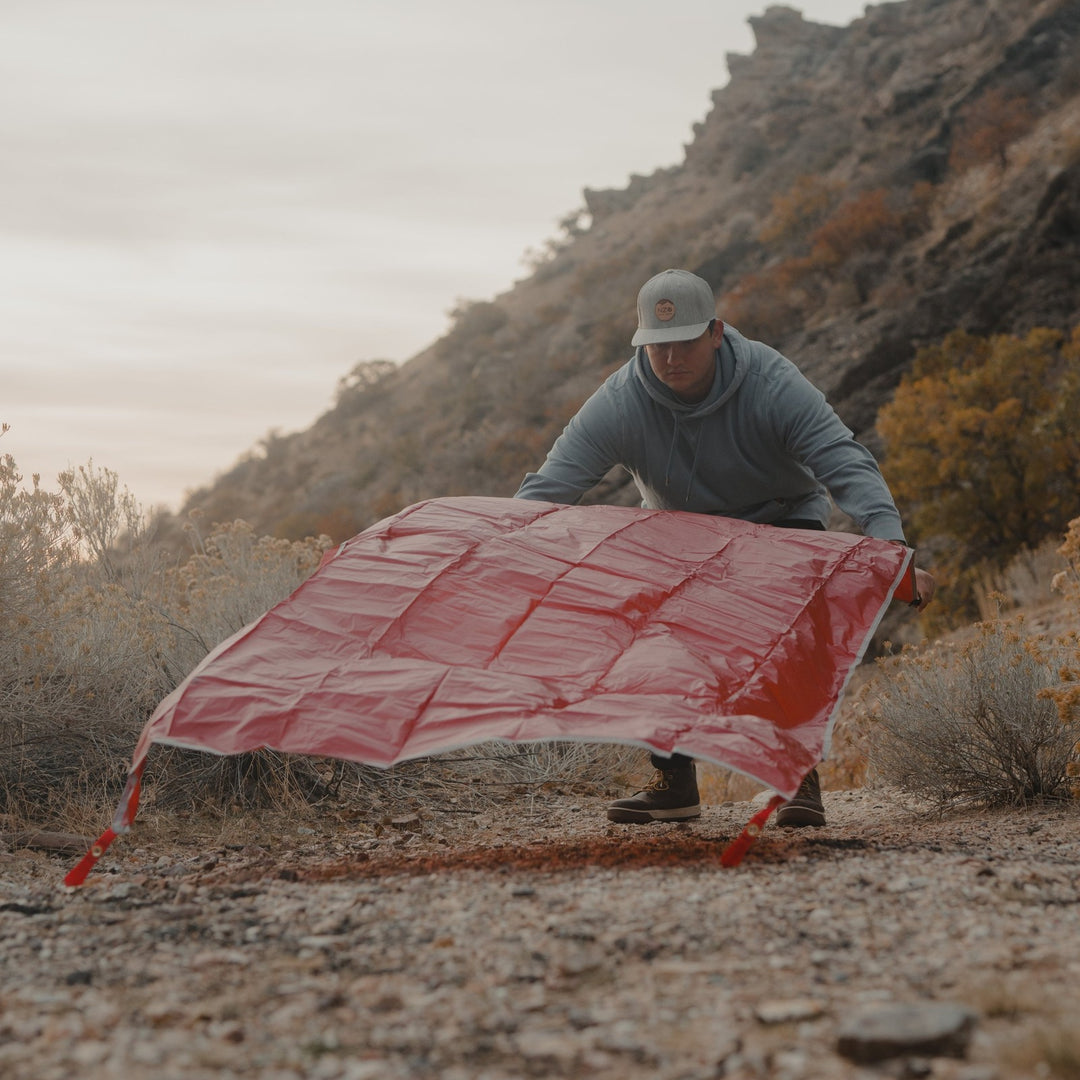 Near Zero Outdoor Gear 2P Footprint/Ground Tarp for 2 Person Tent