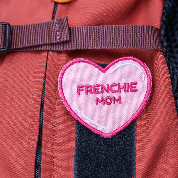 K9 Sport Sack Frenchie Mom Heart Patch