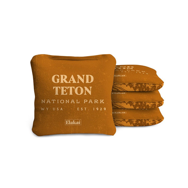 4-in Travel Dual-Sided Cornhole Bags | National Parks Collection