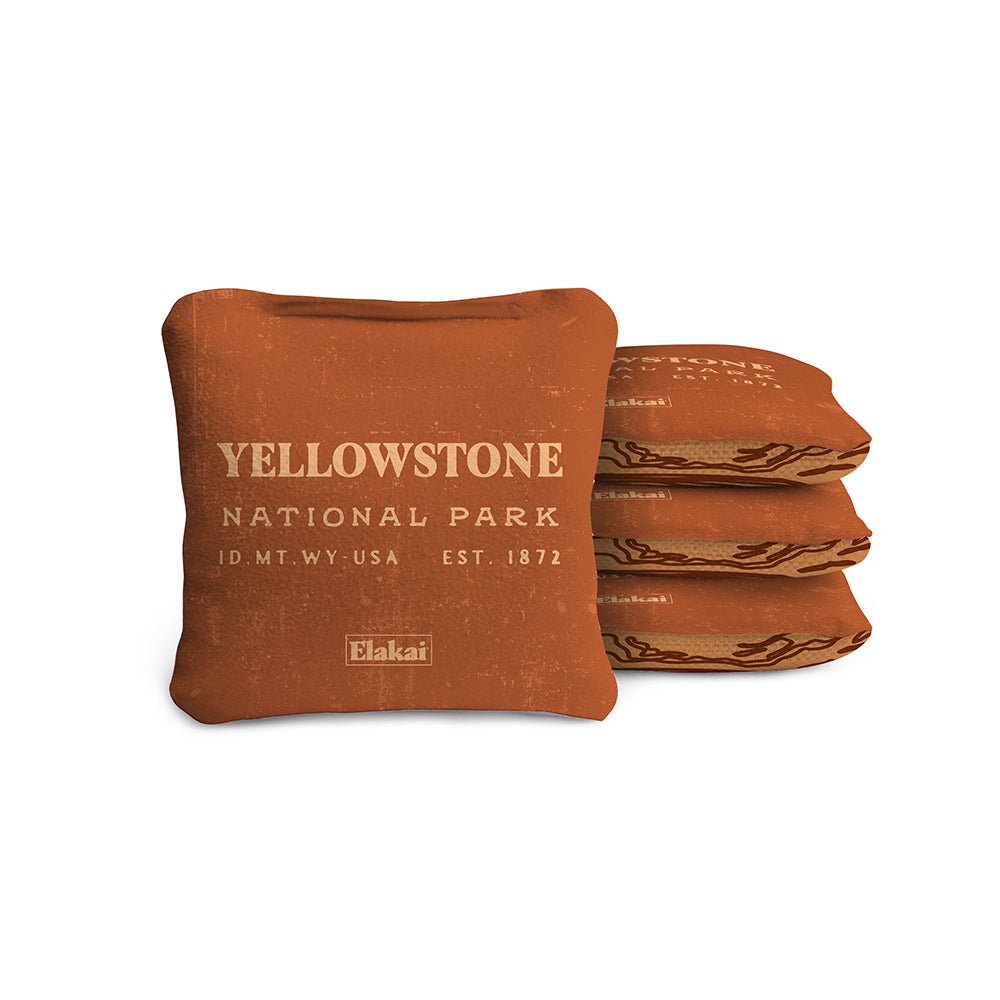 4-in Travel Dual-Sided Cornhole Bags | National Parks Collection