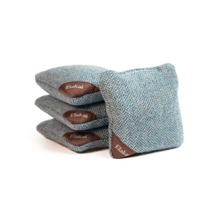 4-in Travel Herringbone Cornhole Bags - All-Weather Design