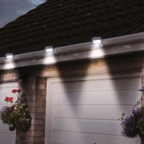 4-Pack: Solar-Powered Outdoor Lights for Easy Installation