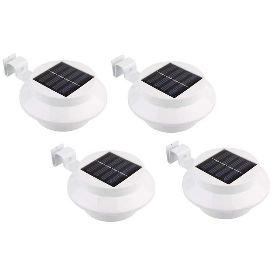 4-Pack: Solar-Powered Outdoor Lights for Easy Installation
