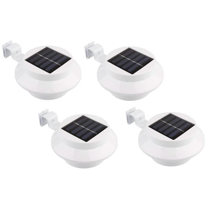 4-Pack: Solar-Powered Outdoor Lights for Easy Installation