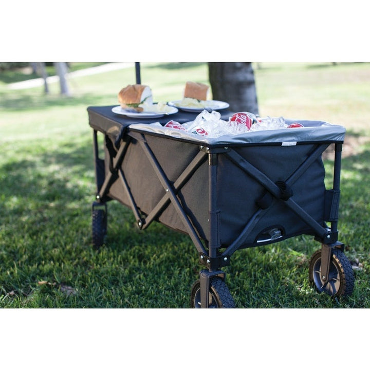 Adventure Wagon Elite Portable Utility Wagon with Table & Liner