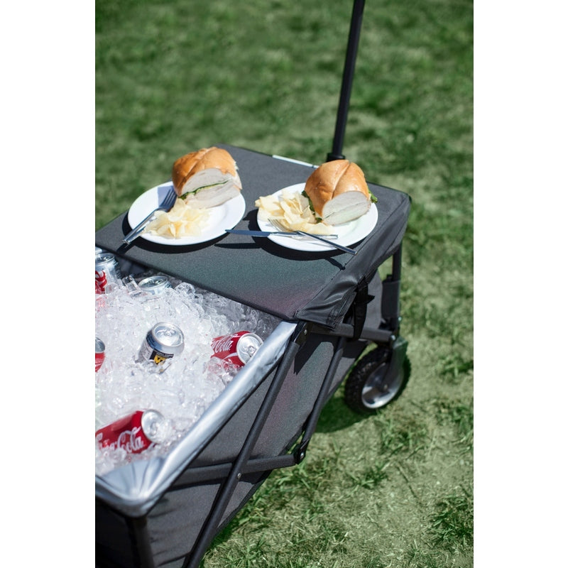 Adventure Wagon Elite Portable Utility Wagon with Table & Liner