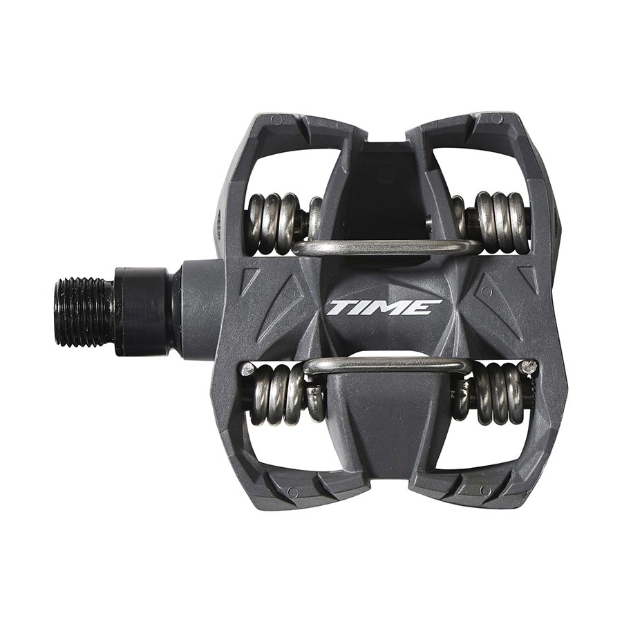 TIME, ATAC MX 2, Pedals, Body: Composite, Spindle: Steel, 9/16'', Grey, Pair