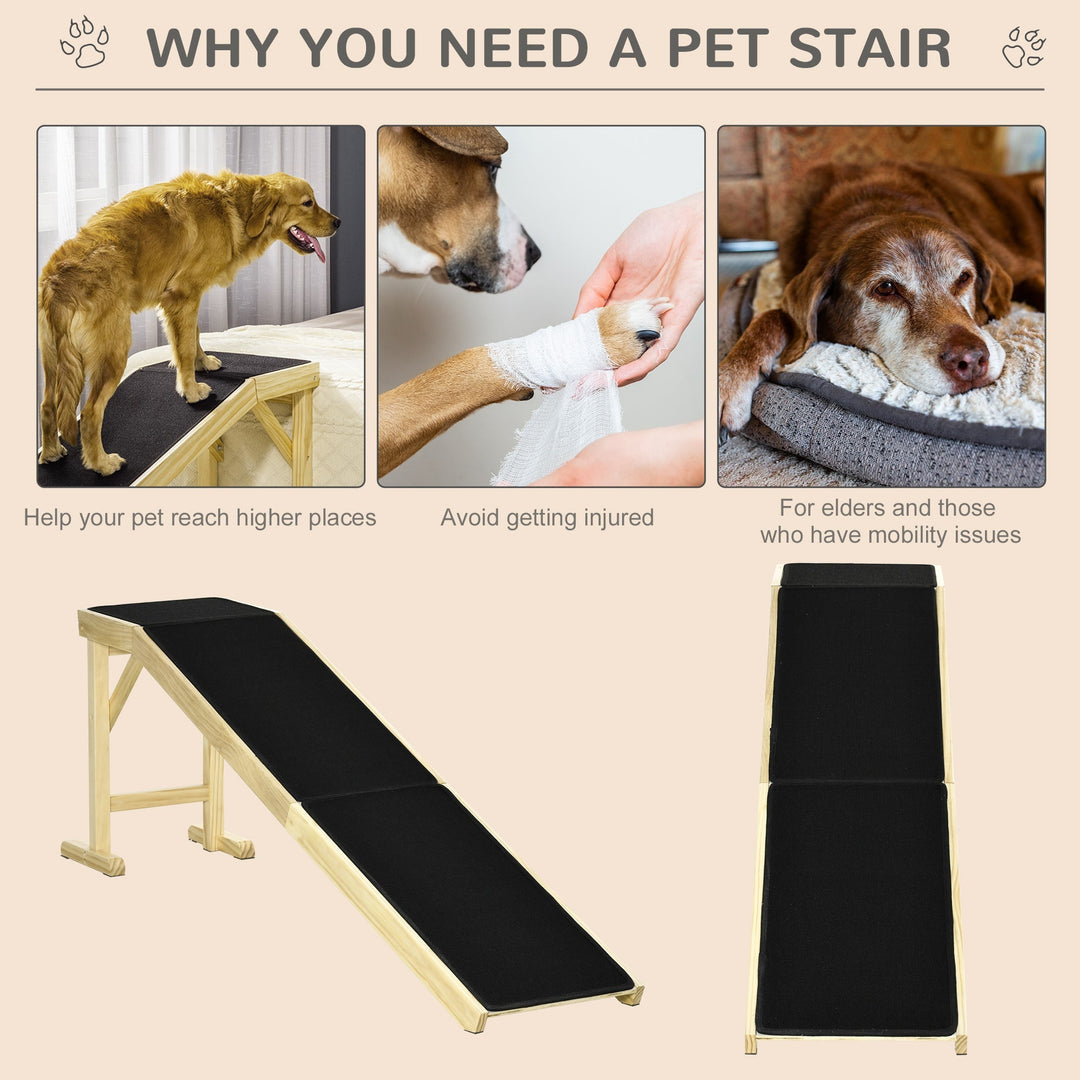 PawHut Dog Ramp for Bed - Easy Access Solution