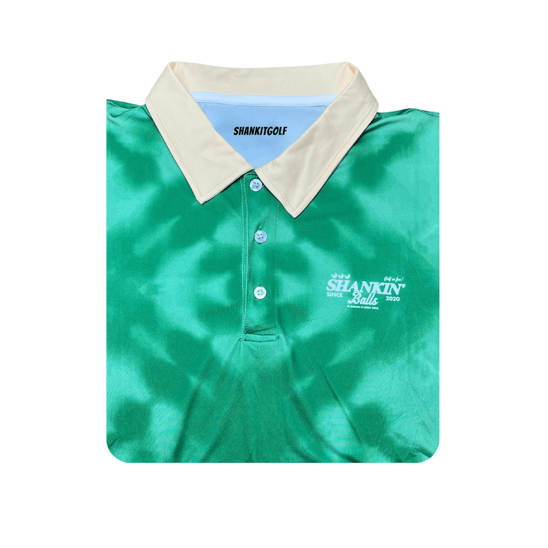 Shank it Golf Green Tie Dye