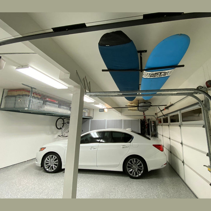 Hi-Port 2 Surfboard Ceiling Storage Rack - Adjustable Design