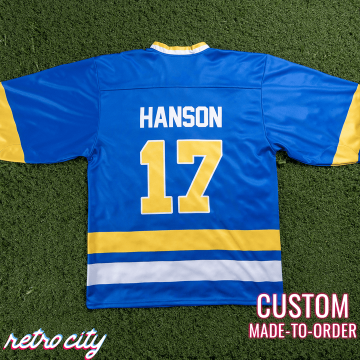 Charlestown Chiefs Custom Hockey Jersey for Fans