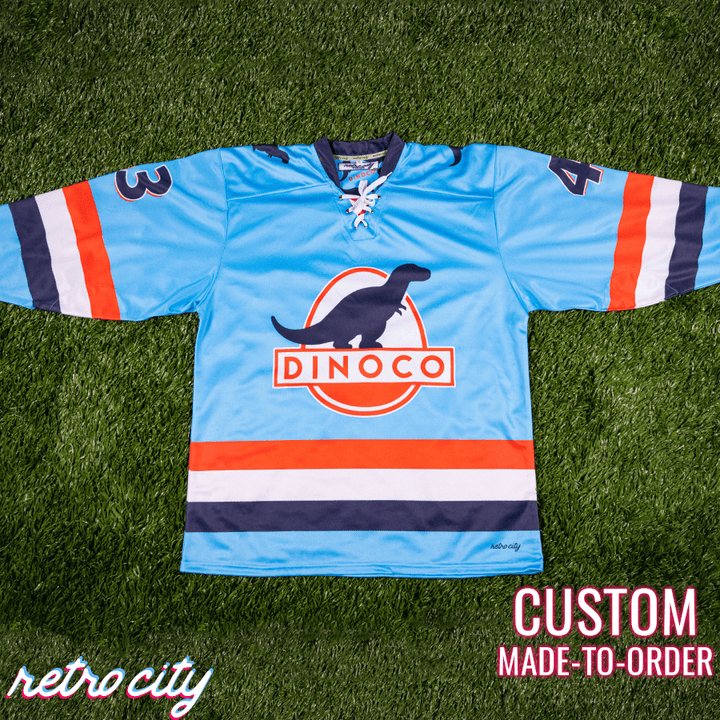 Dinoco Strip Weathers Hockey Jersey for Fans