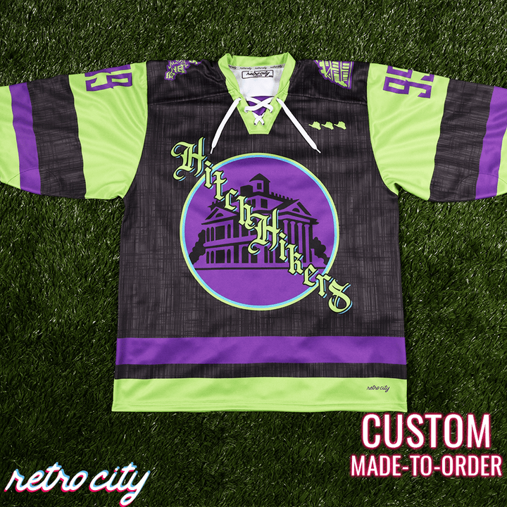 Haunted Mansion Hockey Jersey with Custom Personalization