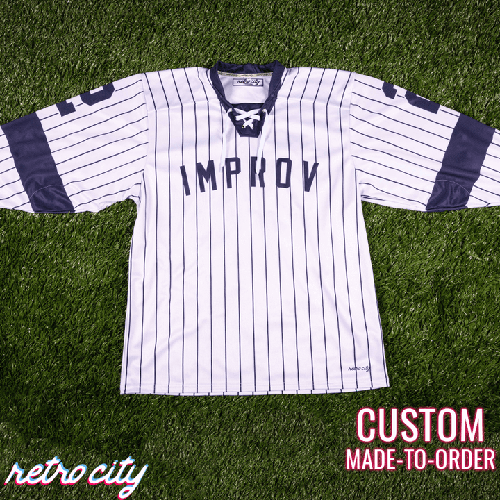 Jerry Seinfeld Custom Hockey Jersey with Personalization