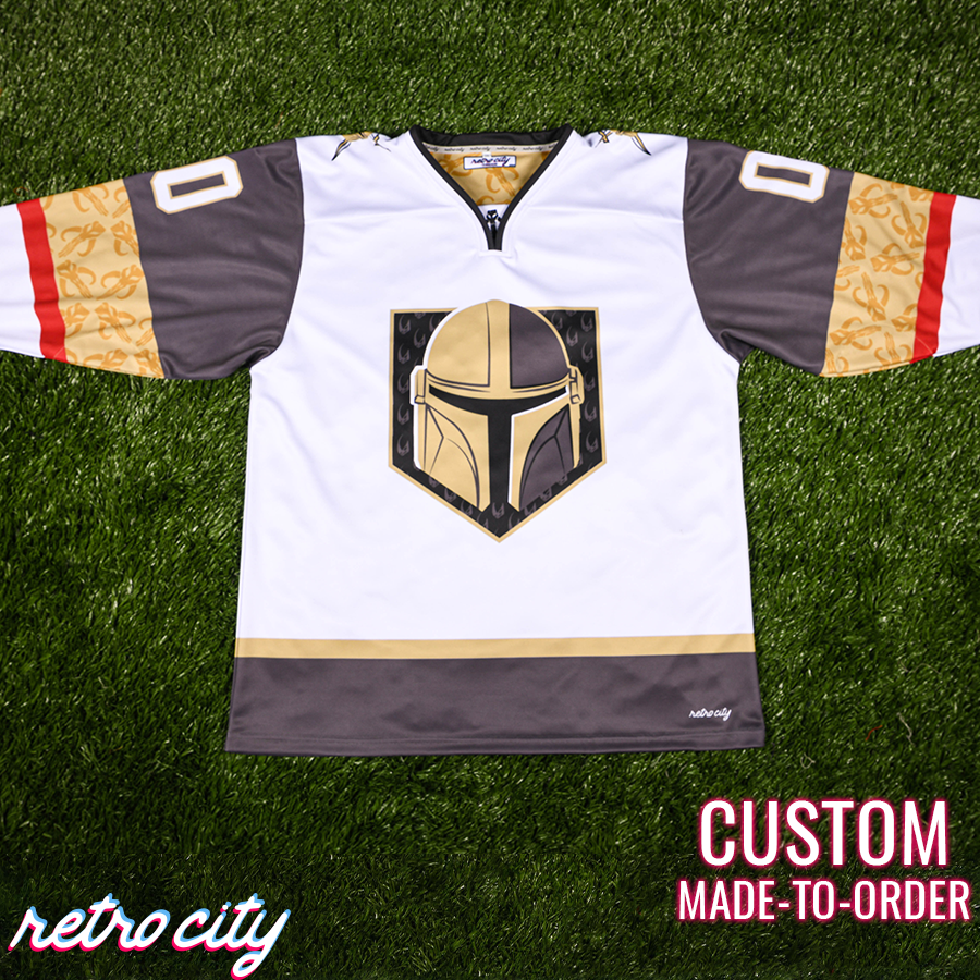 Mando Bounty Hunter Hockey Jersey for Customization