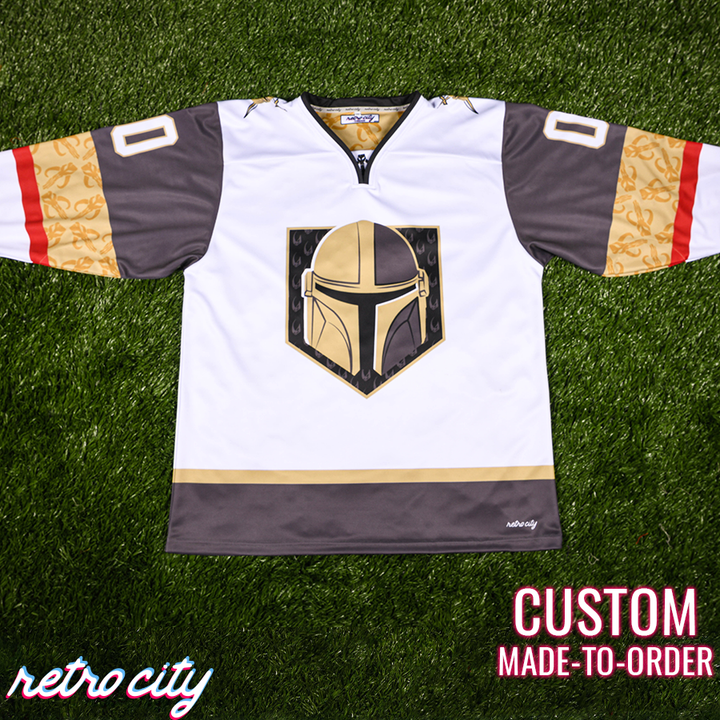 Mando Bounty Hunter Hockey Jersey for Customization