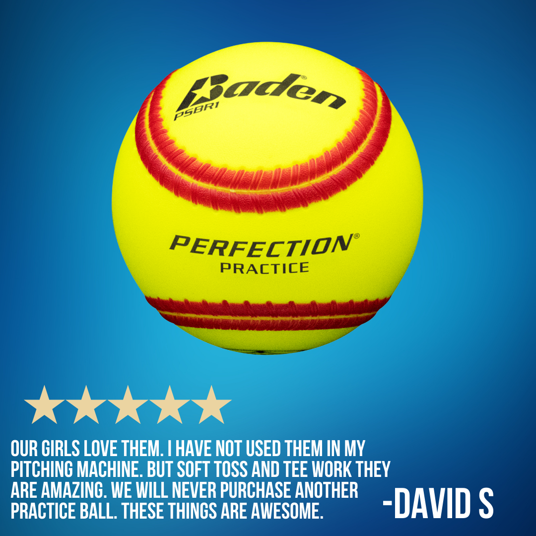 Baden Sports Ballistic Fast pitch Batting Practice Training Softball  