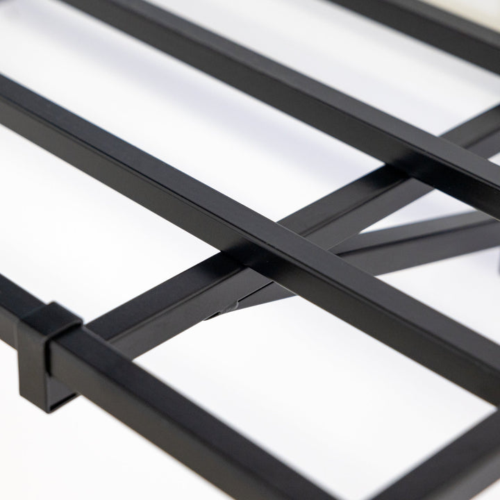 1' x 2' Garage Wall Mount Shelves - 2 Pack | Black