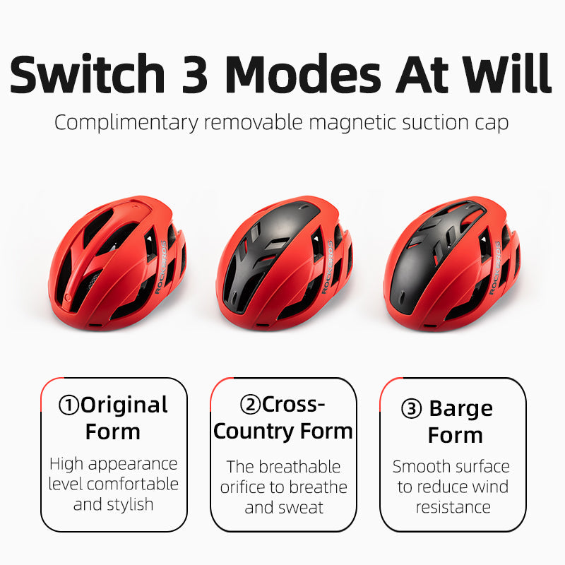 ROCKBROS Cycling MTB Road Bike Helmet for Adults