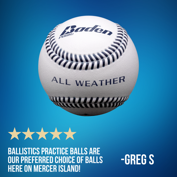 Baden Sports All Weather Ballistic Practice Baseball