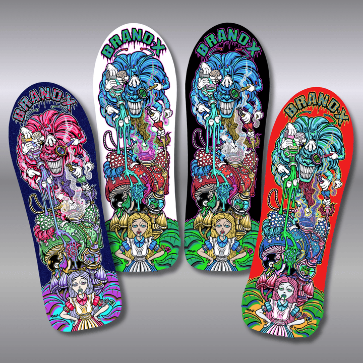 Limited Edition Hand-Painted Skateboard Deck - Dream Stealer