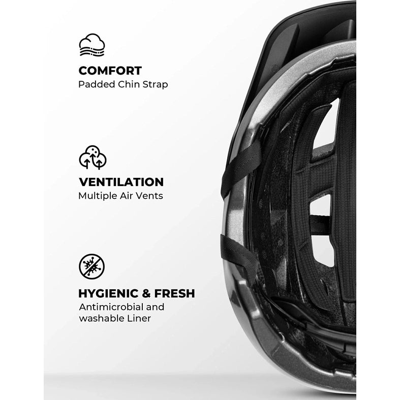 Youth Cycling Helmet - Breathable Antibacterial Protection