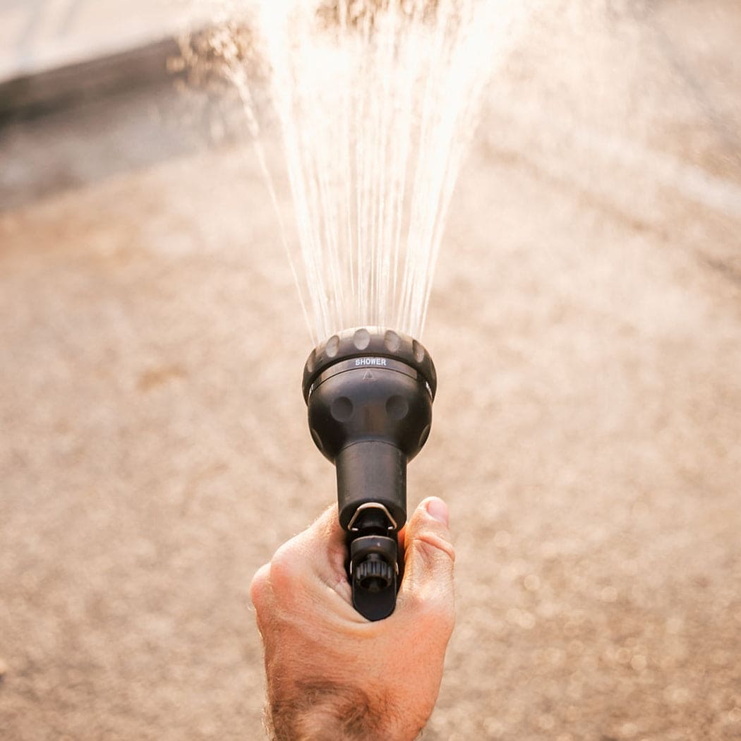 BeachBox Portable Shower Tank - 'Play Dirty' / Black