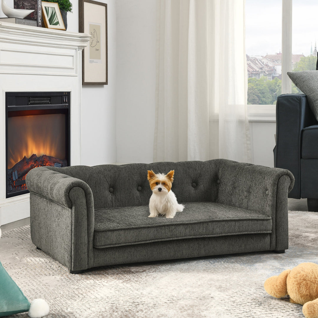 Modern Style Elegant Rectangle Pet Bed for Small and Medium Dogs