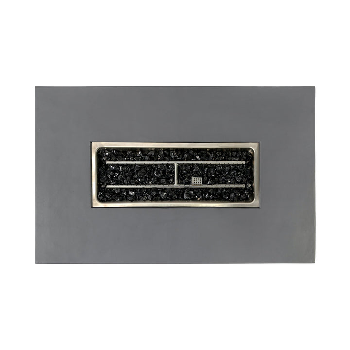 Volon Modern Rectangular Fire Pit Table