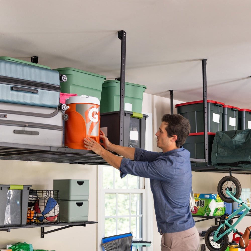 4' x 8' Overhead Garage Shelving 700 lbs Storage