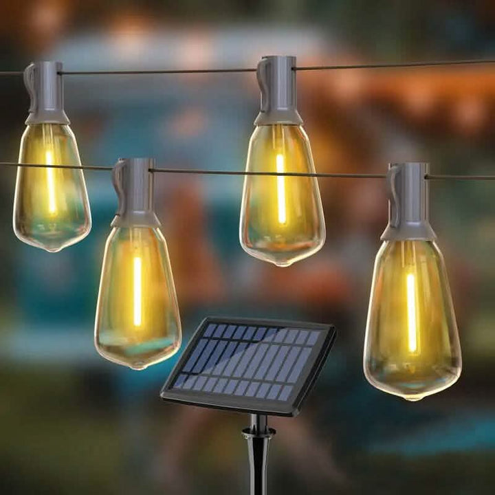 50 Ft. Solar String Outdoor Lights for Home and Garden