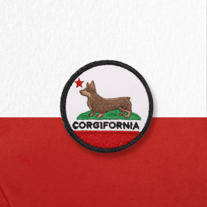K9 Sport Sack Corgifornia Patch