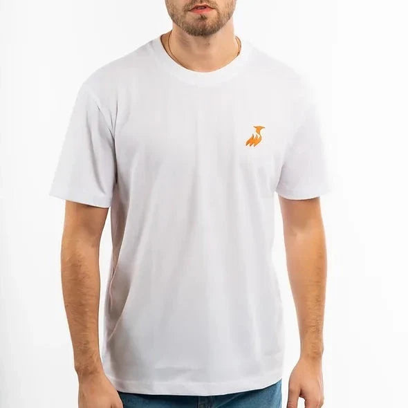 Saina White T Shirt - Men and Women