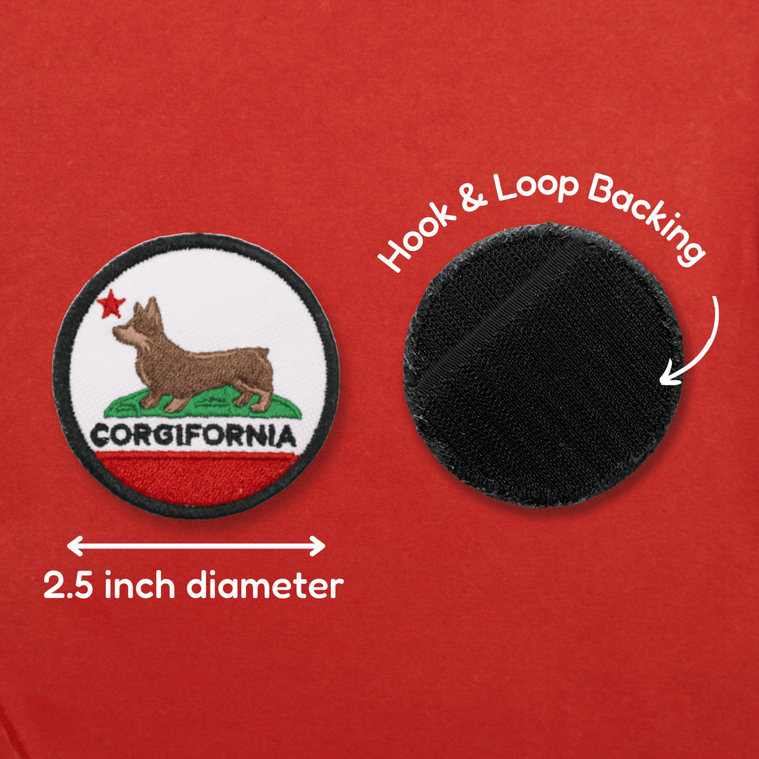 K9 Sport Sack Corgifornia Patch