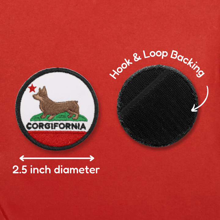 K9 Sport Sack Corgifornia Patch