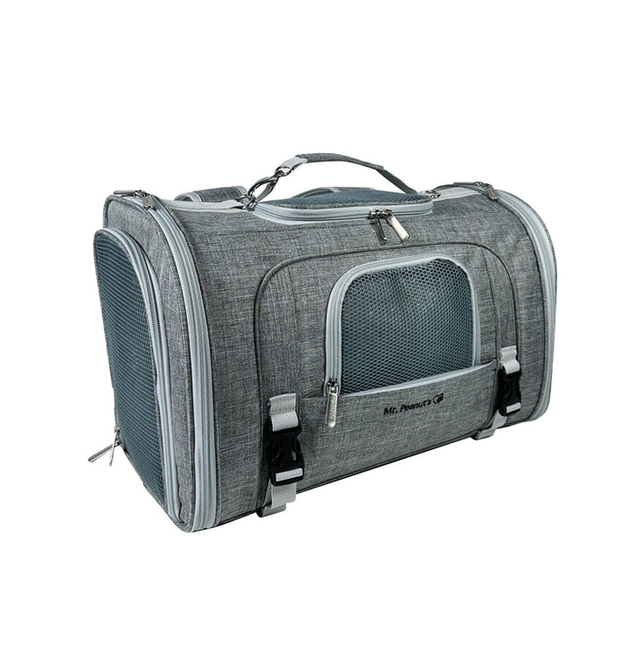 Mr. Peanut's Monterey Series Airline Compliant Horizontal Backpack Pet Carrier