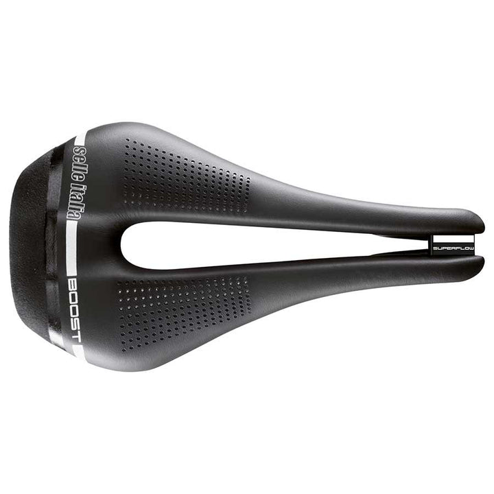 Selle Italia, Novus Boost Superflow, Saddle, 256 x 135mm, 240g, Black