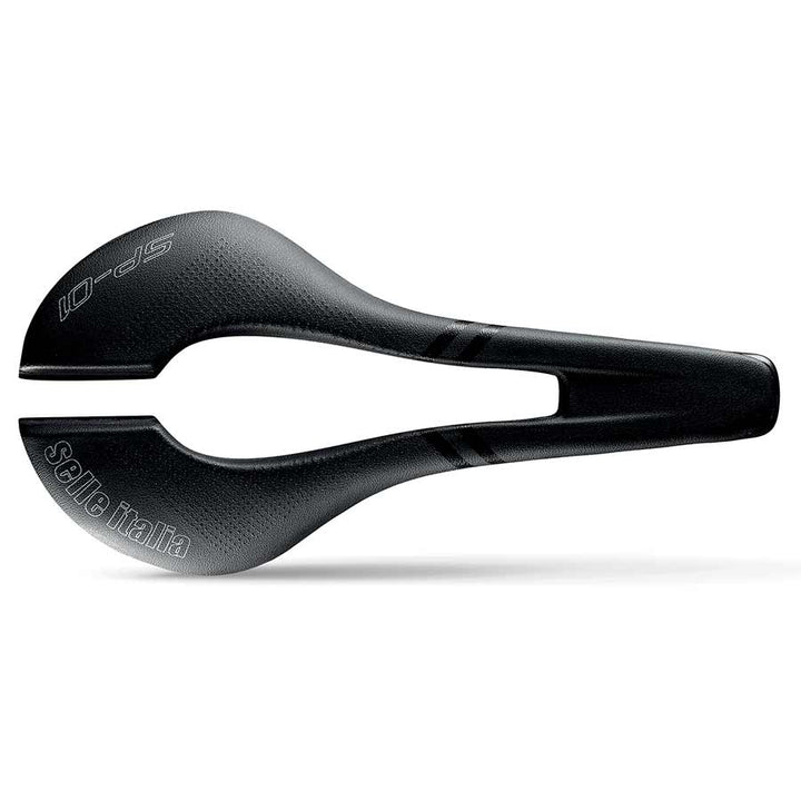 Selle Italia, SP-01 Kit Carbonio Superflow S, Saddle, 288 x 130mm, Men, 164g, Black